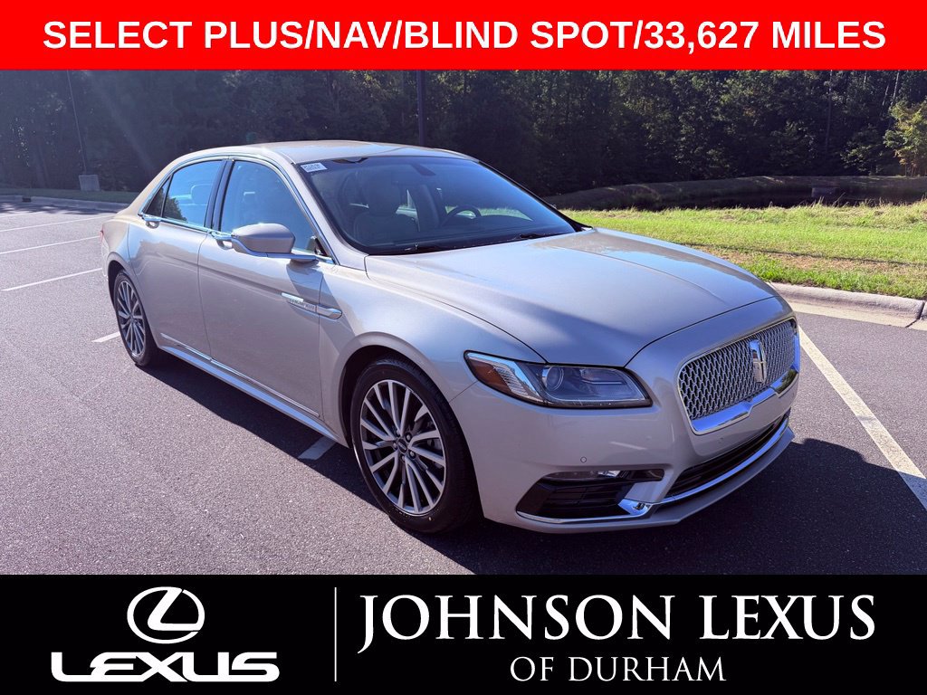 Used 2017 Lincoln Continental Select FWD image 1
