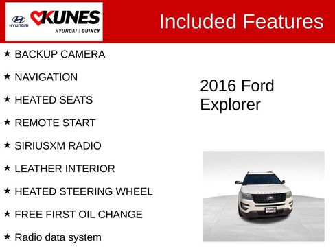 Used 2016 Ford Explorer Sport AWD/4WD image 2