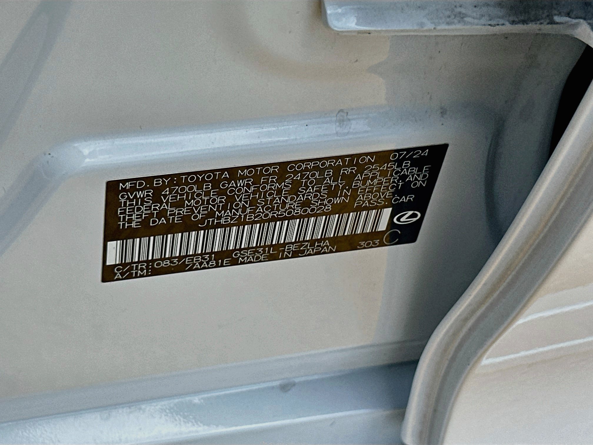 Used 2024 Lexus IS 350 F Sport RWD image 34