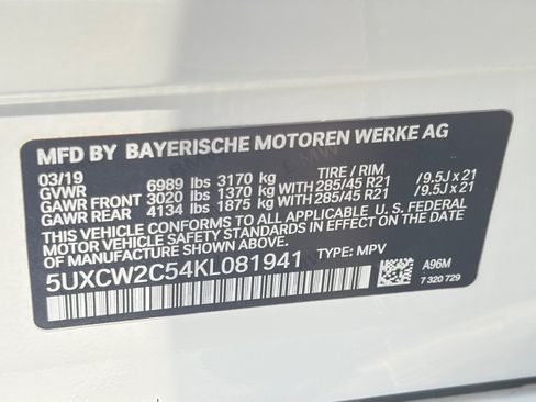 Used 2019 BMW X7 xDrive40i w/ Cold Weather Package AWD/4WD image 34
