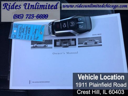 Used 2015 Lincoln MKZ AWD w/ Equipment Group 102A Reserve image 36