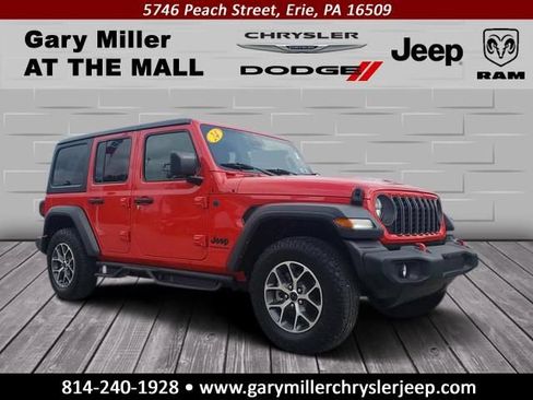 Used 2024 Jeep Wrangler Unlimited Sport AWD/4WD image 1