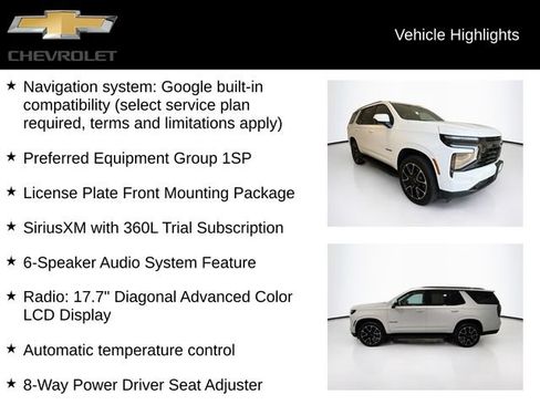 Certified 2026 Chevrolet Tahoe RST AWD/4WD image 5
