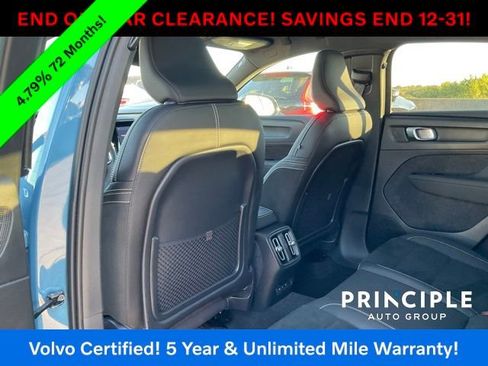 Certified 2023 Volvo C40 P8 Recharge Plus w/ Climate Package image 28