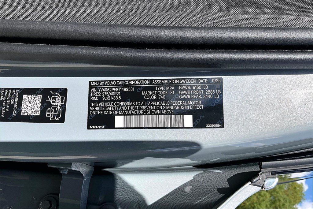 Certified 2026 Volvo XC90 B6 Plus AWD/4WD image 47