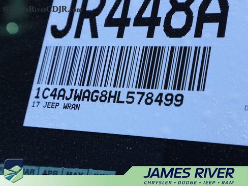 Used 2017 Jeep Wrangler Sport w/ Quick Order Package 23S AWD/4WD image 32