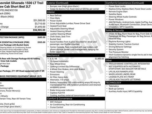 Certified 2021 Chevrolet Silverado 1500 LT Trail Boss w/ Bed Protection Package image 37