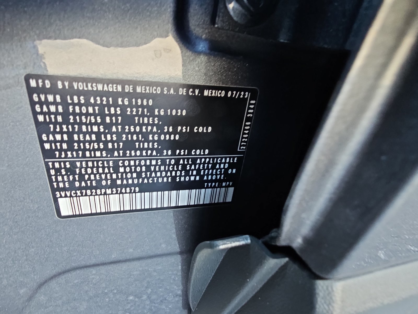 Used 2023 Volkswagen Taos S FWD image 35