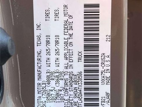 New 2026 Toyota Tundra SR5 image 18