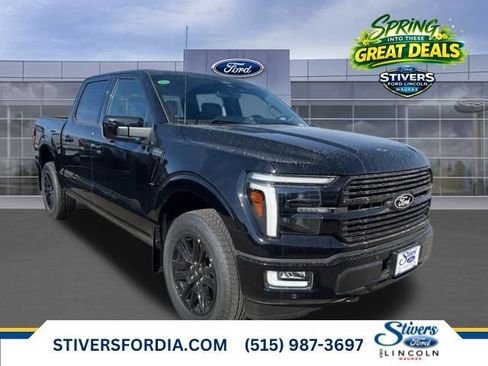 New 2025 Ford F150 Platinum w/ Equipment Group 702A High image 1