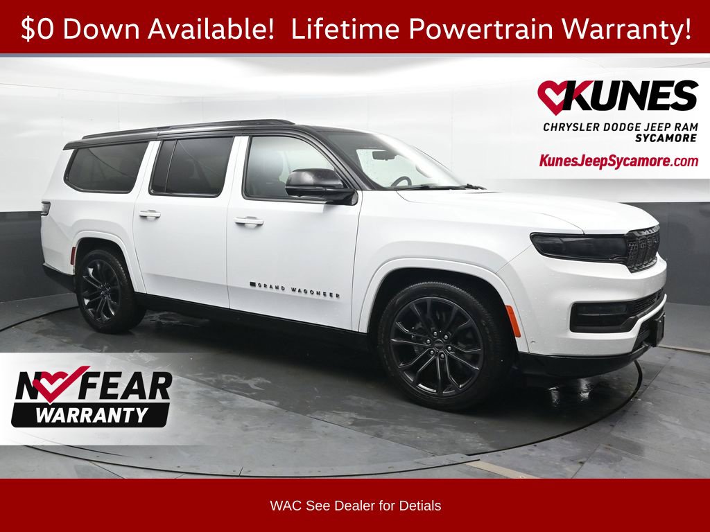 Used 2024 Jeep Grand Wagoneer L Series II w/ Quick Order Packagew 28T AWD/4WD image 1