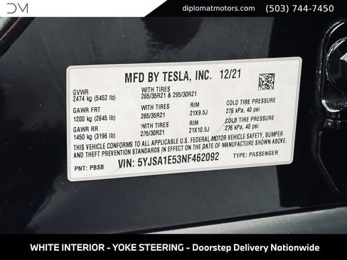 Used 2022 Tesla Model S AWD/4WD image 44