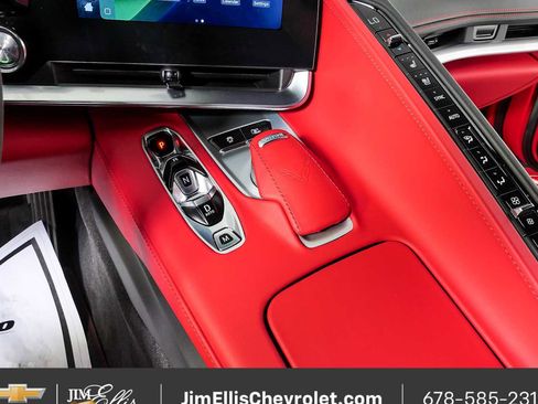 Used 2024 Chevrolet Corvette Z06 w/ Chrome Exterior Badge Package RWD image 16