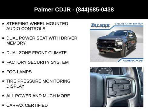 Used 2021 Chevrolet Tahoe Z71 w/ Z71 Signature Package AWD/4WD image 24