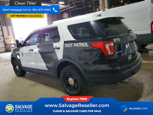 Used 2018 Ford Explorer 4WD Police Interceptor image 3