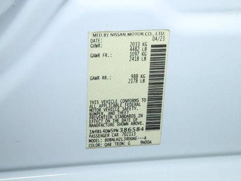 Certified 2023 Nissan Altima 2.5 SV w/ SV Premium Package AWD/4WD image 23