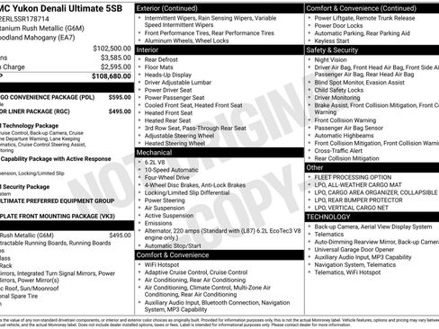 Used 2025 GMC Yukon Denali Ultimate image 41