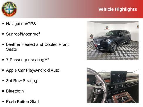 Used 2022 Lincoln Aviator Reserve w/ Elements Package Plus AWD/4WD image 2