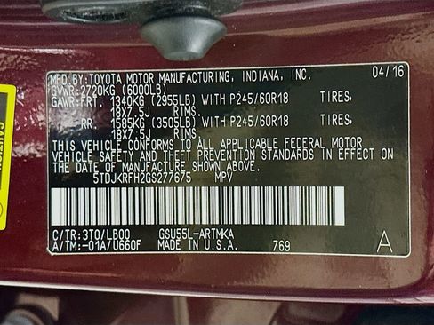 Used 2016 Toyota Highlander XLE image 41
