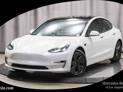 Used 2021 Tesla Model 3 Long Range AWD/4WD image 1