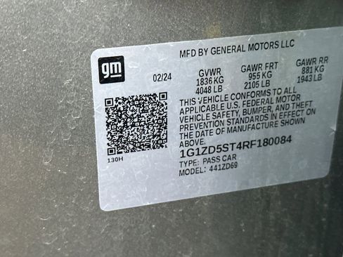 Used 2024 Chevrolet Malibu LT FWD image 56