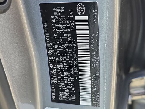Used 2025 Toyota Camry SE w/ Multimedia Upgrade Package FWD image 34