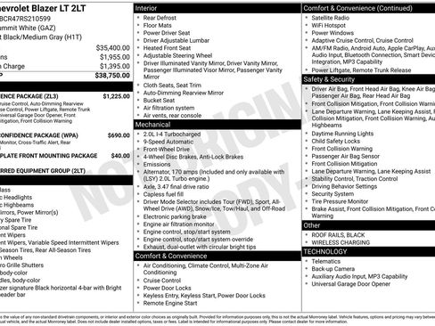 Used 2024 Chevrolet Blazer LT w/ Convenience Package FWD image 26