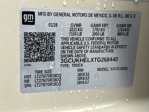 New 2026 Chevrolet Silverado 1500 ZR2 w/ ZR2 Bison Edition AWD/4WD image 26