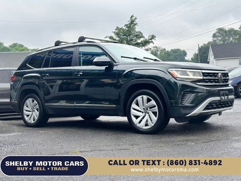 Used 2021 Volkswagen Atlas SEL AWD/4WD image 3