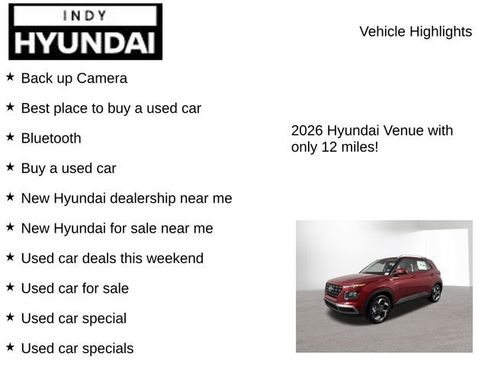 New 2026 Hyundai Venue SEL image 7