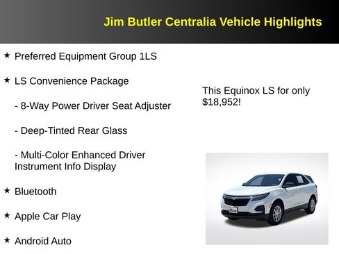 Used 2022 Chevrolet Equinox LS w/ LS Convenience Package AWD/4WD image 5