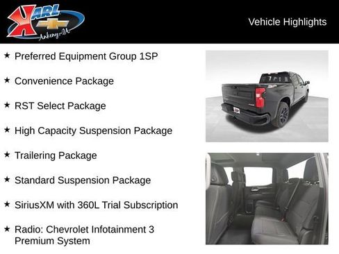 New 2026 Chevrolet Silverado 1500 RST w/ RST Select Package image 3
