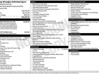 Used 2015 Jeep Wrangler Unlimited Sport w/ Quick Order Package 24S AWD/4WD video 3