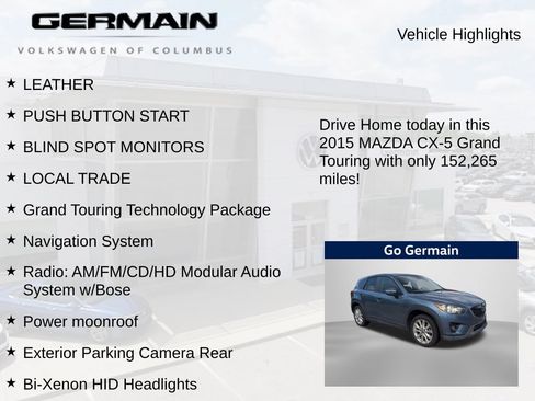 Used 2015 MAZDA CX-5 Grand Touring AWD/4WD image 5