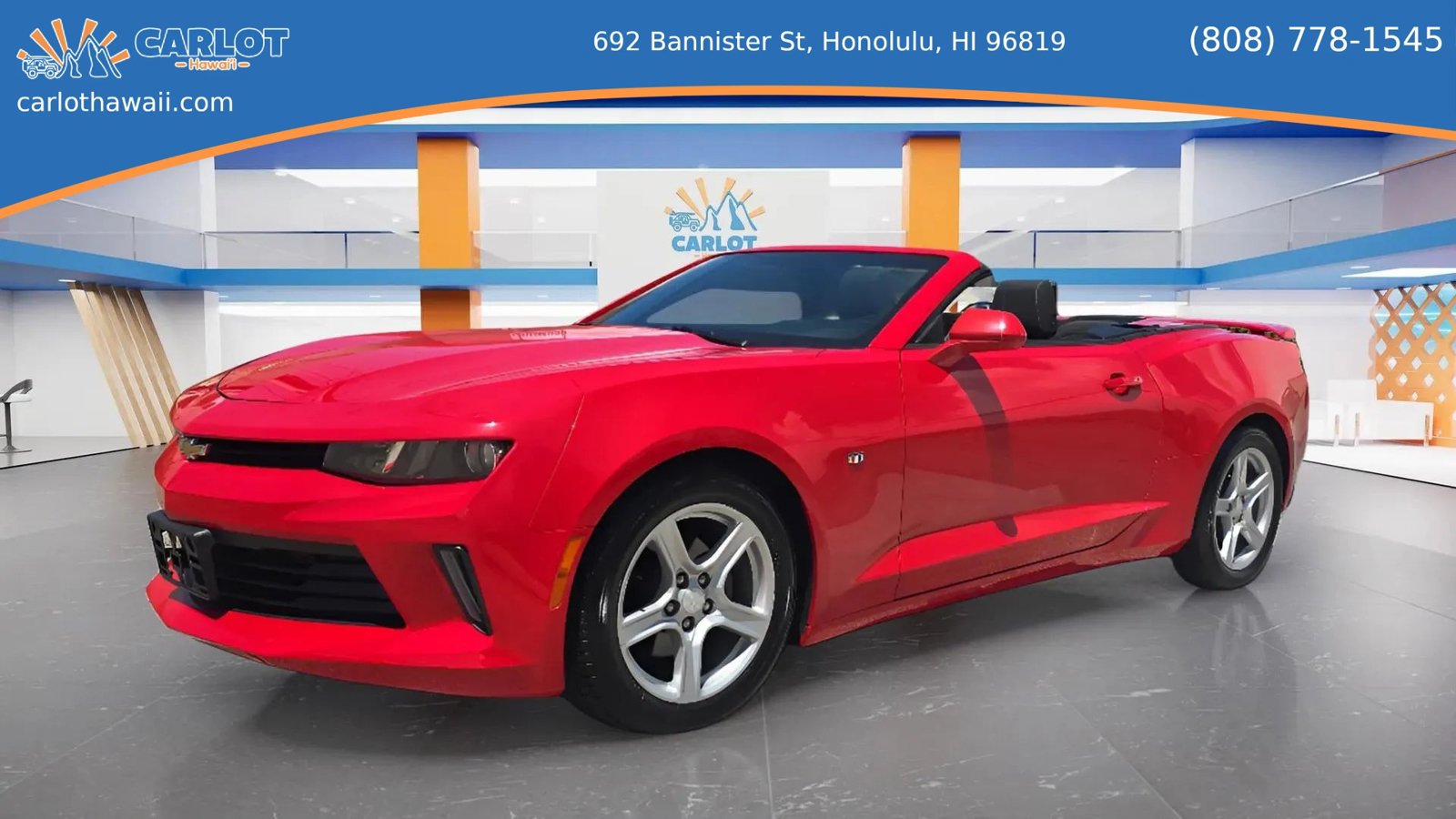 Used 2018 Chevrolet Camaro LT RWD image 1