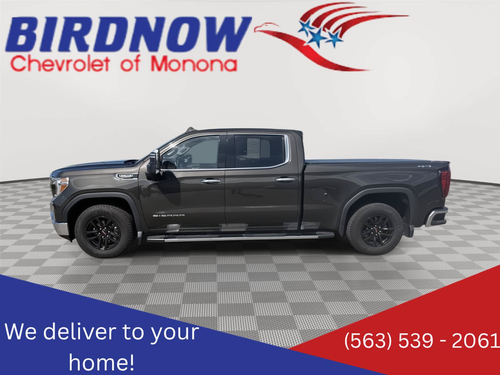 Used 2021 GMC Sierra 1500 SLT w/ Technology Package AWD/4WD image 1