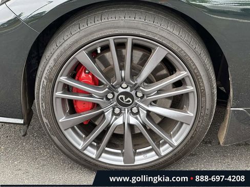 Used 2023 INFINITI Q50 Red Sport 400 w/ Black Opal Edition AWD/4WD image 7