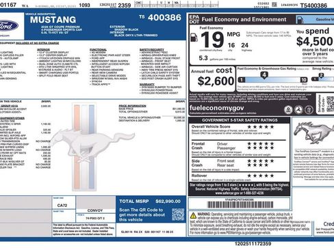 New 2026 Ford Mustang GT Premium RWD image 20
