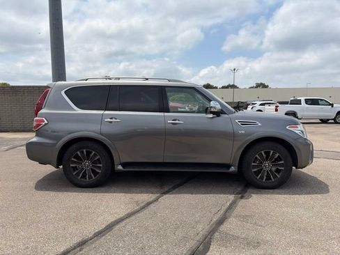 Used 2019 Nissan Armada Platinum w/ Captain's Chairs Package AWD/4WD image 7