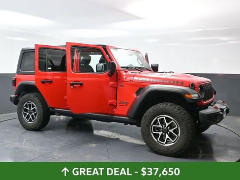 Used 2024 Jeep Wrangler Unlimited Rubicon AWD/4WD image 59