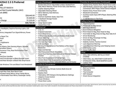 New 2026 MAZDA MAZDA3 s