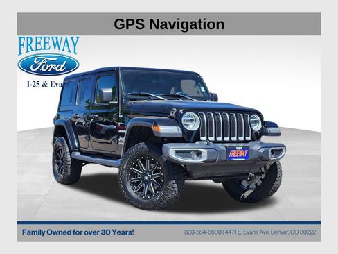 Used 2020 Jeep Wrangler Unlimited Sahara AWD/4WD image 1
