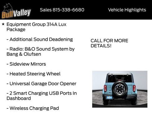 Used 2022 Ford Bronco Outer Banks AWD/4WD image 10