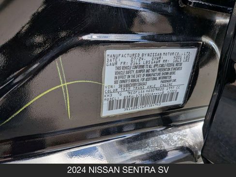Used 2024 Nissan Sentra SV FWD image 24