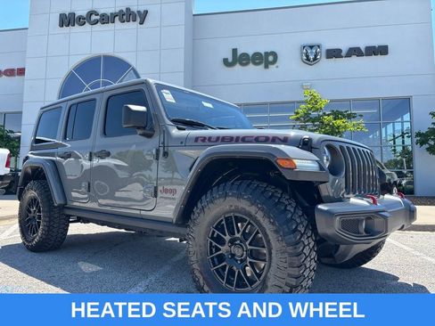 Used 2022 Jeep Wrangler Unlimited Rubicon w/ LED Lighting Group AWD/4WD image 1