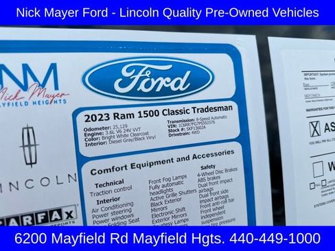 Used 2023 RAM 1500 Tradesman w/ Trailer Tow Group image 26