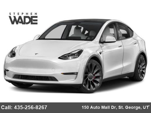 Used 2023 Tesla Model Y Long Range AWD/4WD image 1