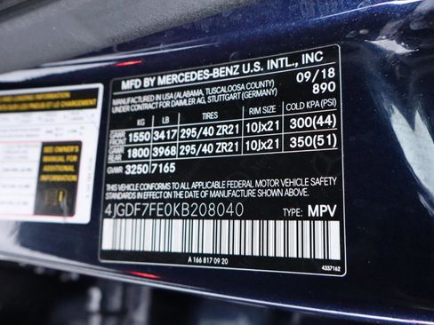 Used 2019 Mercedes-Benz GLS 63 AMG 4MATIC image 45