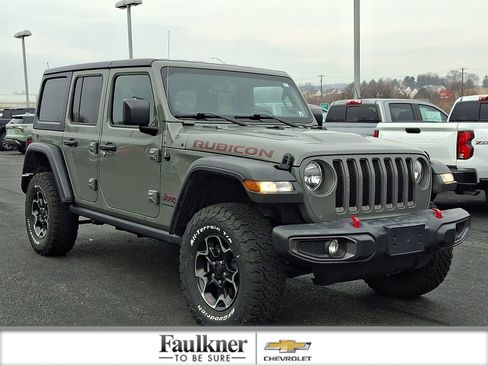 Used 2023 Jeep Wrangler Unlimited Rubicon w/ Cold Weather Group image 1