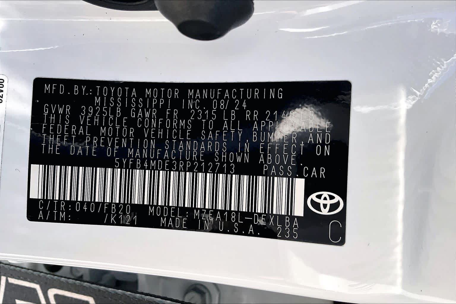 Used 2024 Toyota Corolla LE FWD image 37